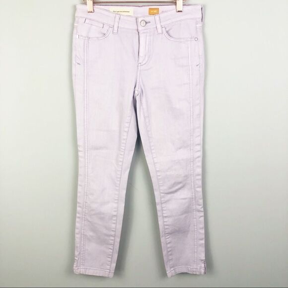 ANTHROPOLOGIE | PILCRO Light Purple Stet Jeans Women’s Size 26 (2) - Picture 1 of 11